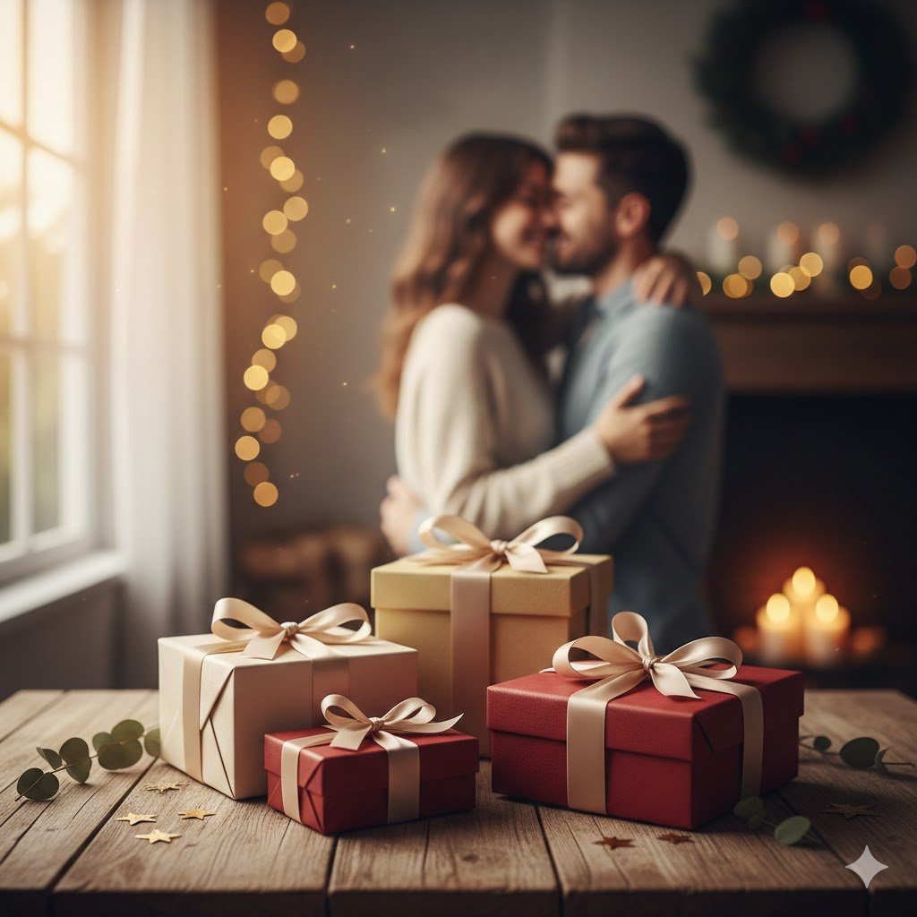 Gemini Homepage image Couple in a thankful loving embrace. Thoughtful Gift Ideas for Every Occasion.