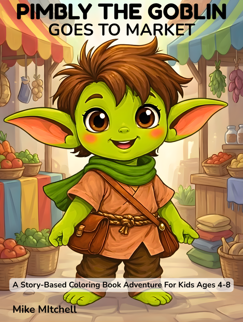 Pimbly Front cover only Pimbly the Goblin Goes to Market